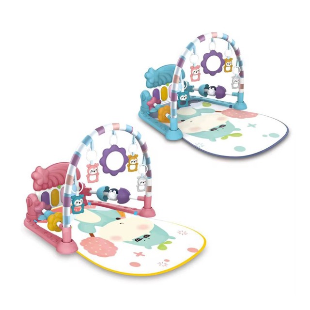 تشک بازی موزیکال برند ویوا کیدز Viva Kids طرح اسب آبی