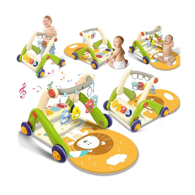 تشک بازی پیانویی و واکر موزیکال 3 کاره ویوا کیدز Viva Kids