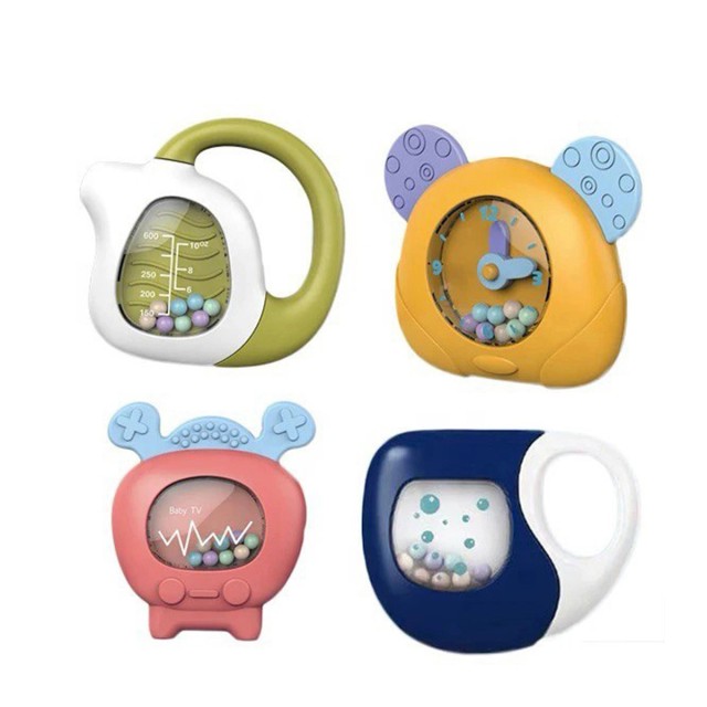 مجموعه جغجغه و دندانگیر 4 عددی ویوا کیدز Viva Kids