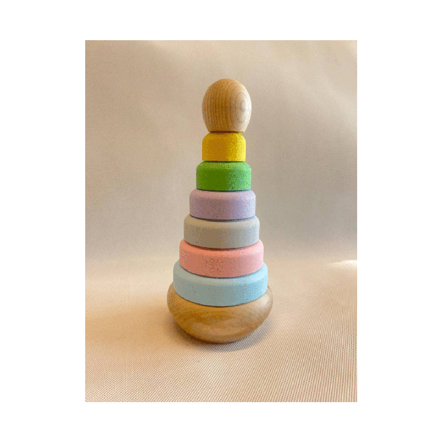 حلقه هوش چوبی کودک