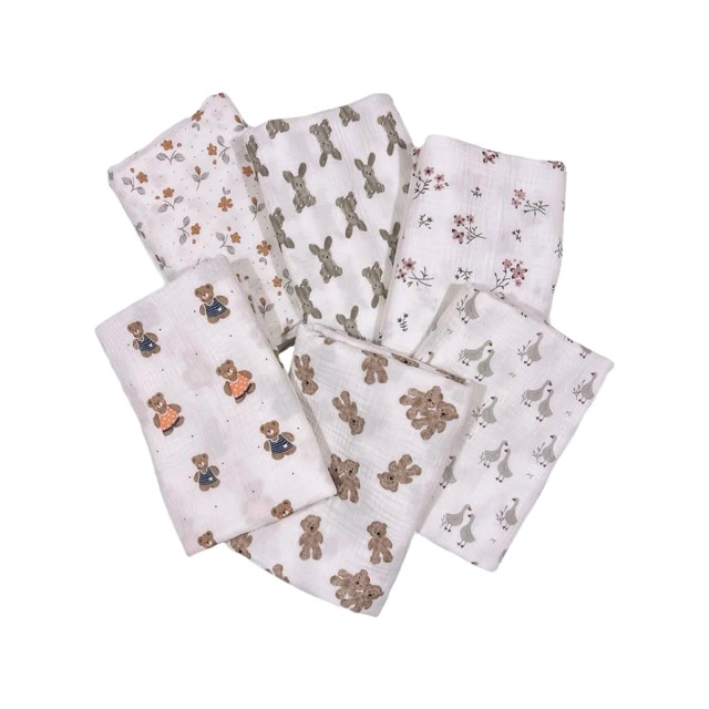 خشک کن و دورپیچ موسلین نوزاد بیبی لایک Baby Like