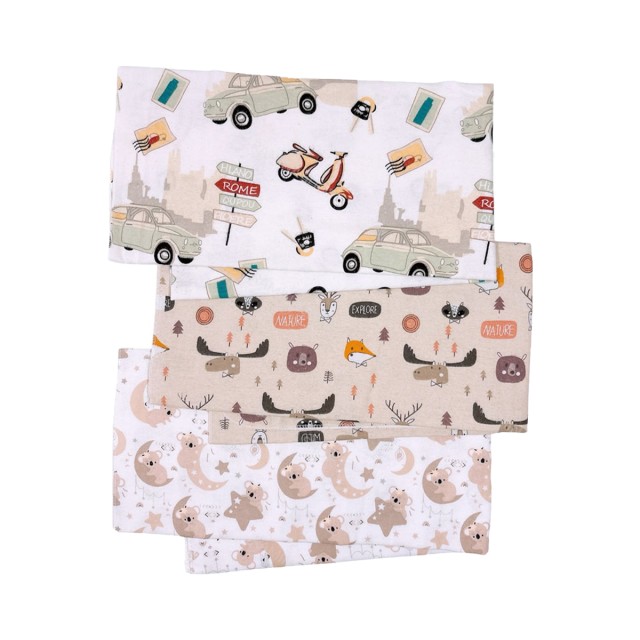 خشک کن پارچه ای نوزاد جعبه 3 عددی بیبی فورلایف Baby4Life