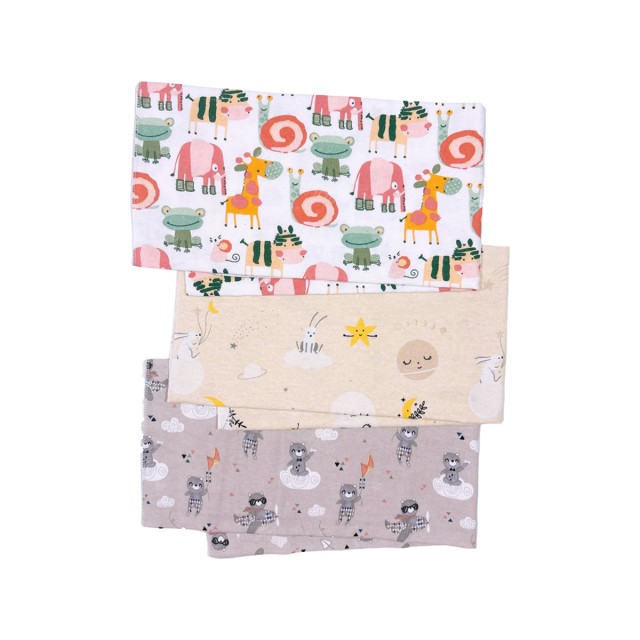 خشک کن پارچه ای نوزاد جعبه 3 عددی بیبی فورلایف Baby4Life