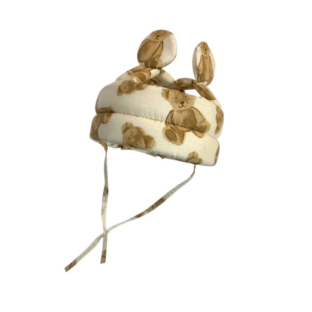 کلاه ضربه گیر سر کودک طرح گوش دار تدی