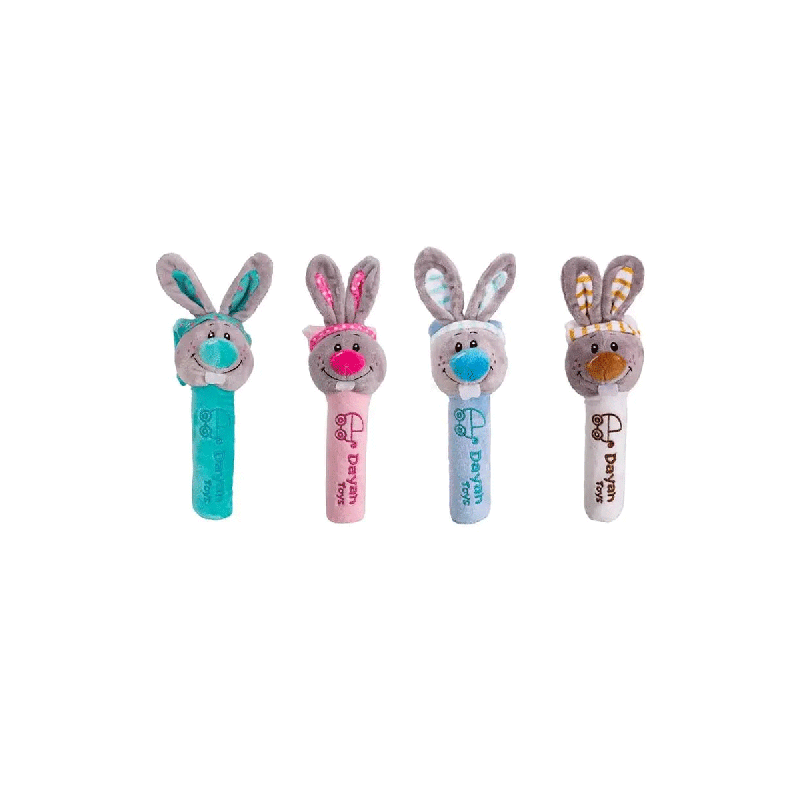 جغجغه سوسیسی دایان تویز Dayan toys طرح خرگوش