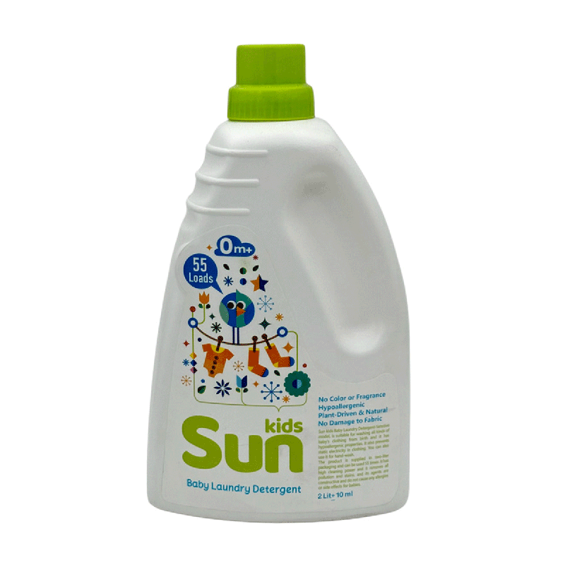 مایع لباسشویی 2 لیتری laundry detergent  سان کیدز Sun Kids