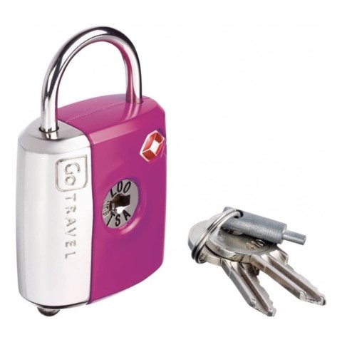 قفل سفری Go Travel مدل Dual Combi Key Lock