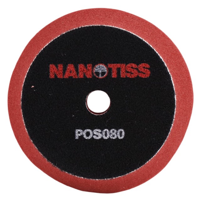 پد پولیش اسفنجی نیمه زبر 80 میلی متری نانوتیس مدل POS080