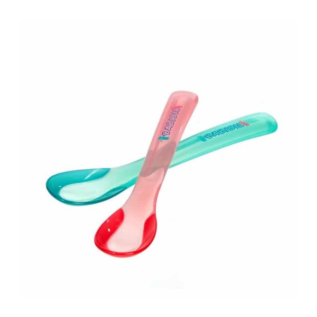 قاشق حرارتی دو عددی (قرمز و آبی) بی بی سیل