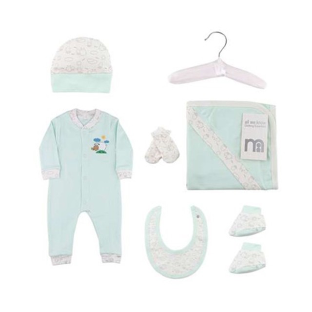 ست لباس بیمارستانی نوزاد 7 تکه طرح  بره مادرکر Mothercare