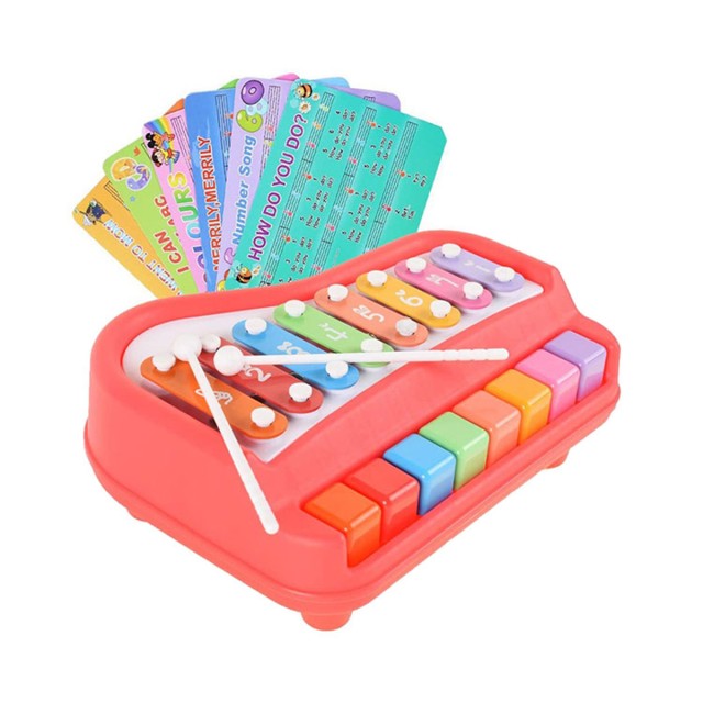 اسباب بازی بلز و پیانو کودک طرح 8 دکمه