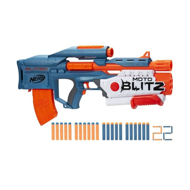 تفنگ اسباب بازی نرف مدل Moto Blitz CS-10