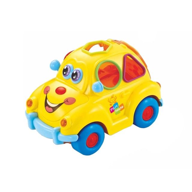اسباب بازی ماشین میوه ای موزیکال هولی تویز مدل Super Fun Fruit Car