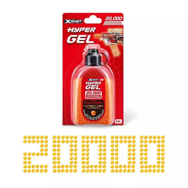 تیر ژله ای 20000 تایی ایکس شات X-Shot مدل Hyper Gel