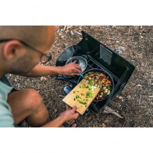 Coleman 2-Burner Dual Fuel Compact Liquid Fuel Stove