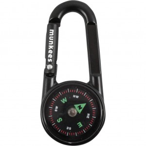 جاکلیدی کارابین مانکیز Carabiner Compass With Thermometer