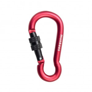 کارابین مانکیز 70mm D Carabiner With Screw Lock