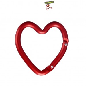 کارابین طرح قلب مانکیز Heart Carabiner