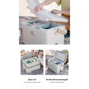 کول باکس نیچر هایک Outdoor Antibacterial Cooler Box 36 H