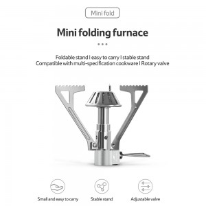 سرشعله سفری نیچرهایک مدل NH21RJ004 Mini Folding Camping Stove