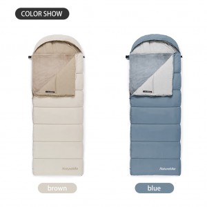 Naturehike Envelope Hooded Cotton Sleeping Bag