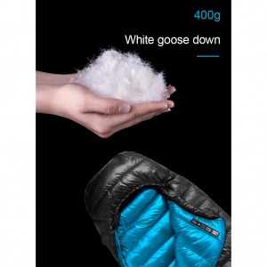 کیسه خواب پر از نیچر هایک Nature Hike NH18C400-D CW400 Mummy Duck Down Sleeping Bag