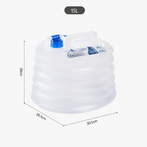 مخزن آب از نیچر هایک Nature Hike NH14S002-T Collapsible Water Bucket PE