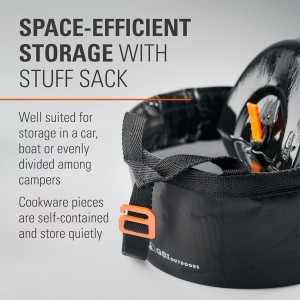 ست ظروف 2 نفره جی اس آی Pinnacle Base Camper Small
