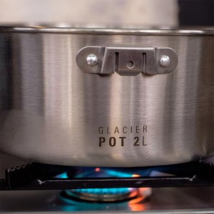 ست ظروف 4 نفره جی اس آی Glacier Stainless Camper