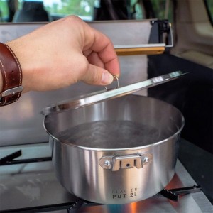 ست ظروف 4 نفره جی اس آی Glacier Stainless Camper