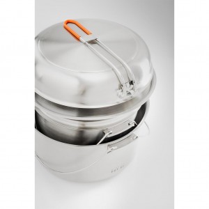 GSI Glacier Stainless Troop Cookset