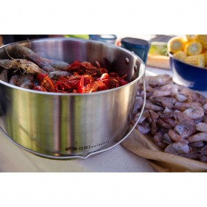 ست ظروف 8 نفره جی اس آی Glacier Stainless Troop Cookset