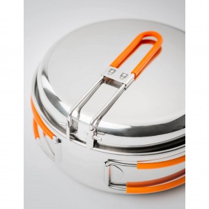 GSI Glacier Stainless 1 Person Mess Kit