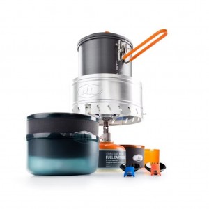 ست ظروف سفری جی اس آی مدل HALULITE MICRODUALIST COMPLETE