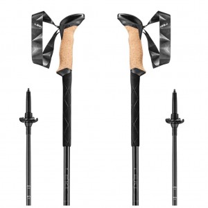 عصای کوهنوردی لکی LEKI مدل BLACK SERIES CARBON