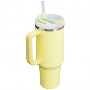 ماگ دسته دار استنلی اورجینال مدل Quencher Tumbler H2.0 گنجایش 1.2 لیتر