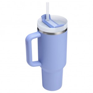 ماگ دسته دار استنلی اورجینال مدل Quencher Tumbler H2.0 گنجایش 1.2 لیتر