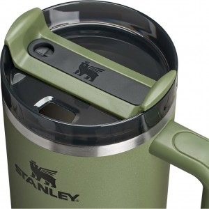 ماگ دسته دار استنلی اورجینال مدل Quencher Tumbler H2.0 گنجایش 1.2 لیتر
