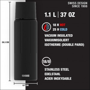 فلاسک سیگ مدل جم استون – Sigg Flask Gemstone IBT 1.1 L