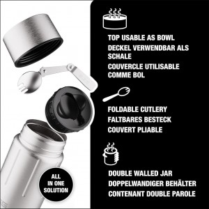 فلاسک غذا سیگ مدل جم استون – Sigg Food Jar Gemstone 0.5l