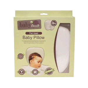 بالش مموری فوم نوزاد سفید Baby Proof (خارجی )