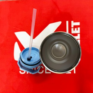قمقمه استنلی اورجینال مدل Iceflow Flip Straw Tumbler گنجایش 0.88 لیتر - در حد نو