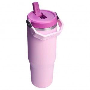 قمقمه استنلی اورجینال مدل Iceflow Flip Straw Tumbler گنجایش 0.88 لیتر