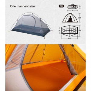 چادر انفرادی نیچرهایک مدل cycling پوشش NH18A095-D | 20D