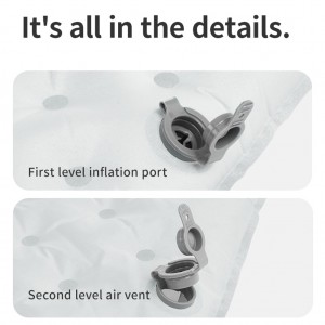 زیرانداز بادی کیسه خواب 2 نفره نیچرهایک مدل CNK2450WS012