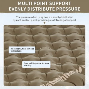 زیرانداز بادی کیسه خواب 2 نفره نیچرهایک مدل CNK2450WS012