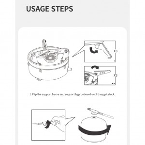 سرشعله سه شعله نیچرهایک darkstar مدل CNK2450CF019