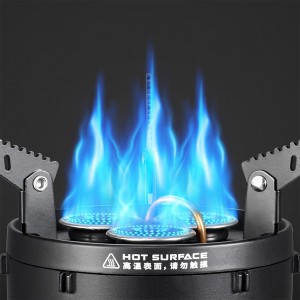 اجاق گاز سفری 3 شعله نیچرهایک مدل Dark Star کد CNK2450CF019