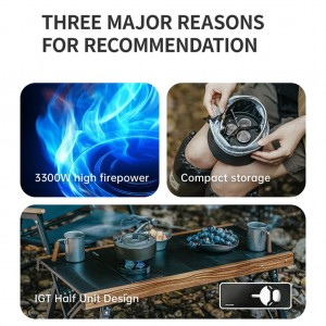 سرشعله سه شعله نیچرهایک darkstar مدل CNK2450CF019