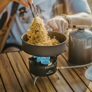 اجاق گاز سفری 3 شعله نیچرهایک مدل Dark Star کد CNK2450CF019